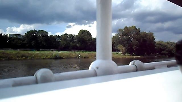 Dresden,По Elbe на теплоходе. смотреть онлайн