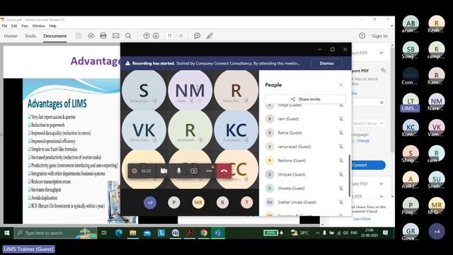 LIMS demo session : Company Connect Consultancy смотреть онлайн