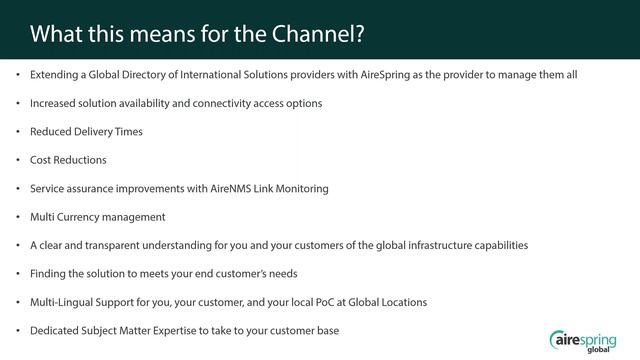 Consolidate Your Clients International Connectivity Costs смотреть онлайн