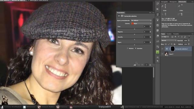 Cómo corregir los brillos de la cara con Photoshop смотреть онлайн