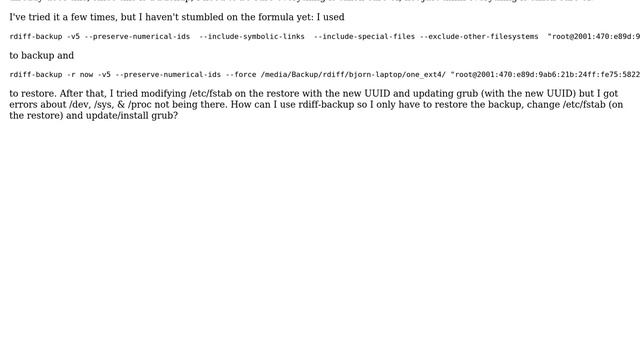 Ubuntu: Switch to using rdiff-backup for backups of / instead of rsync? (2 Solutions!!) смотреть онлайн