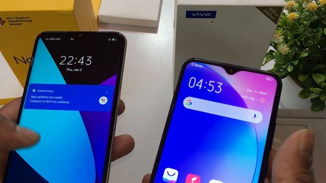 Realme Narzo 10 Vs Vivo Y15 Unboxing and Comparison in Hindi смотреть онлайн