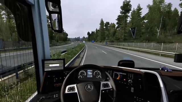 Euro Truck Simulator 2 | Mercedes-Benz New Travego Edition lll | Edirne-Berlin Sıla Yolu | Bölüm 4 смотреть онлайн