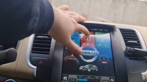 магнитолу в стиле тесла Nissan Teana J32 2008 - 2014