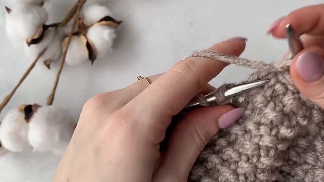 Шапка снуд спицами / Комплект спицами / Шапка для мальчика / Шапка для девочки / Зимний комплект смотреть онлайн