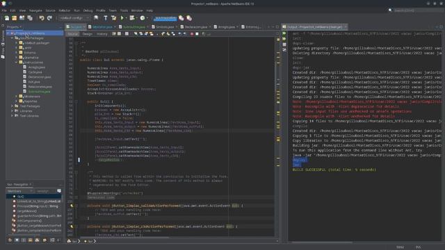Crear y compilar un archivo .jar desde Netbeans смотреть онлайн