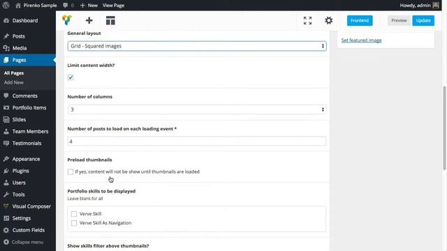 Verve WordPress Theme - Portfolio Pages смотреть онлайн