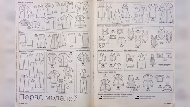 Burda Moden magazine 6/1996. Журнал Бурда Моден 6/1996 г ??? смотреть онлайн