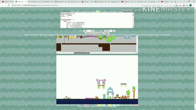 Me making a angry birds level! смотреть онлайн