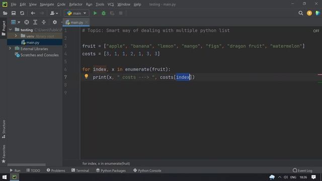 Python Testing: Smart Method to Iterate Multiple Python List смотреть онлайн