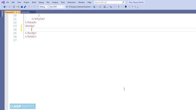 Hindi | Pass value from child popup window to parent page window using JavaScript смотреть онлайн