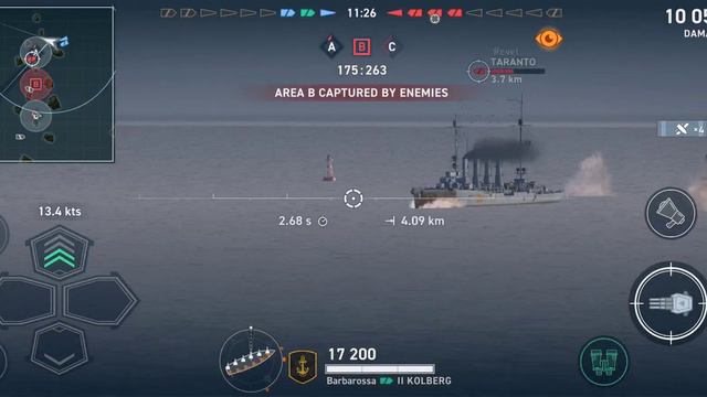 World Of Warship Legends Mobile | Kolberg Tier 2 Gameplay | Beta Test Version 4.2.0.4 смотреть онлайн