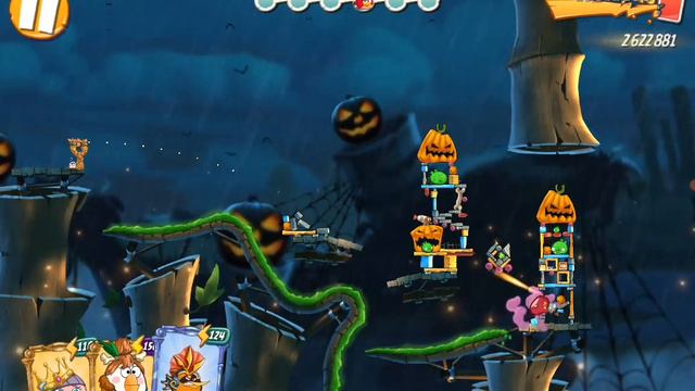 angry birds 2. разгром реда ! серебрянка уложила босса ! смотреть онлайн