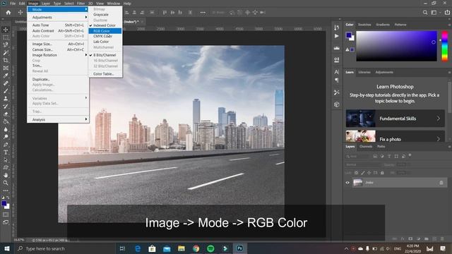 How to unlock index layer in Photoshop (English subtitle) смотреть онлайн
