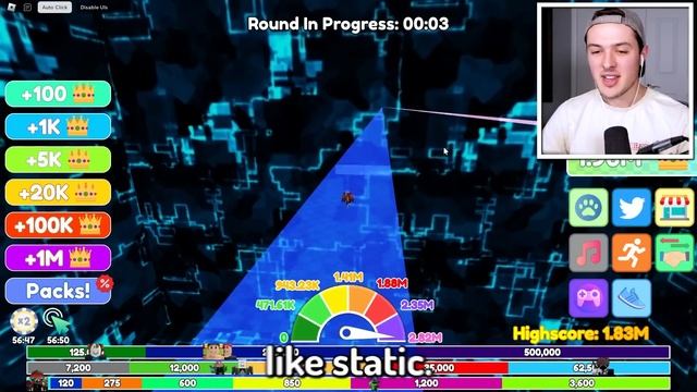 ROBLOX ALPHABET RACE CLICKER! (world record) смотреть онлайн