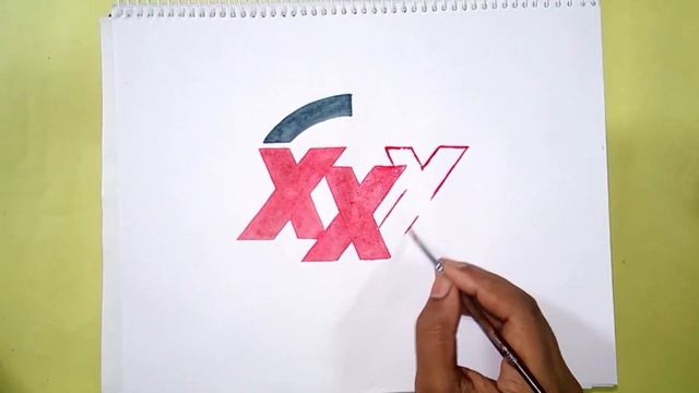 How to draw the XXX energy drinks logo смотреть онлайн