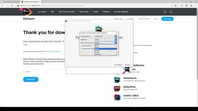 My favourite Python IDE - HowTo Install PyCharm on Windows 10 смотреть онлайн