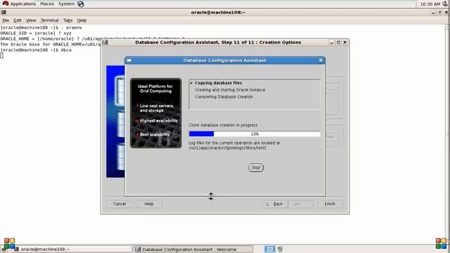 How to create database using DBCA [ oracle 11g ] смотреть онлайн