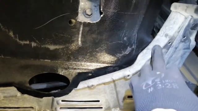 Установка защиты картера двигателя на ниссан нв 200. смотреть онлайн