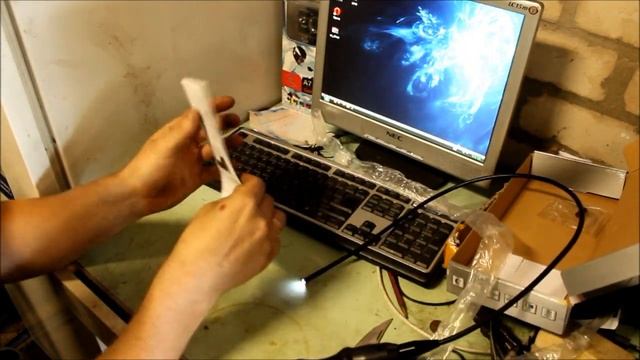 Посылка из китая видеоэндоскоп смотреть онлайн