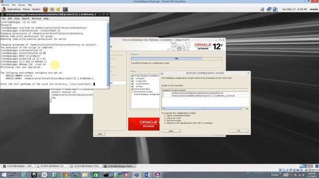 OBIA 11.1.1.8.1 Installation - Part 6 - Oracle 12C DB installation смотреть онлайн