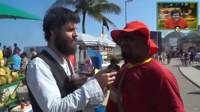 CASIMIRO REAGE AO DIOGO DEFANTE: REPORTER DOIDÃO - CAMPEONATO DE SURF NO RECREIO |Cortes do Casimit смотреть онлайн