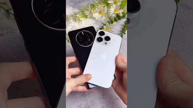 Huawei Mate 50 Pro vs iPhone 14 Pro смотреть онлайн
