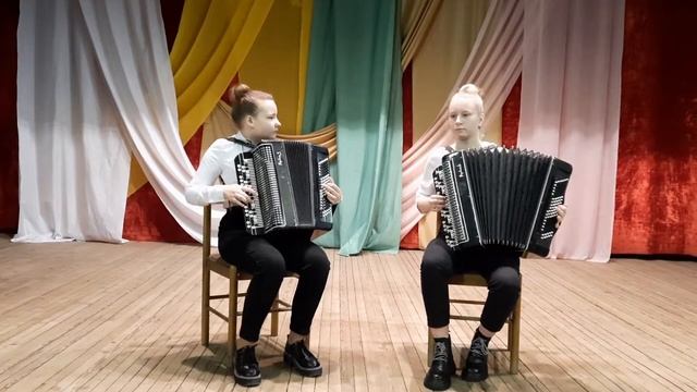 Дуэт баянистов Уречская ДМШИ Скандинавская шутка 20210316 mp4 1 смотреть онлайн