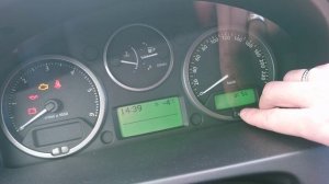 Сброс межсервисного интервала Freelander 2 доРест