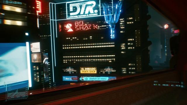 Cyberpunk 2077 - The Corpo-Rat: Flying Car: District Analytic, Minibar, Drink, Lifecoach Choices PS смотреть онлайн