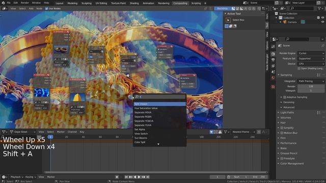 Blender Tutorial - How to mix more than two images by using Compositor смотреть онлайн