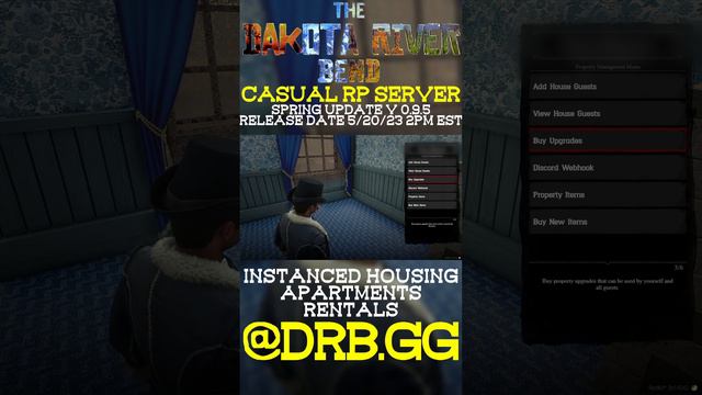 Red Dead Redemption Online| Dakota River Bend| Spring Update V 0.9.5, Instanced Housing| RedM смотреть онлайн
