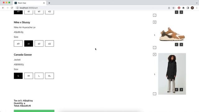 Apollo Shop React.js смотреть онлайн