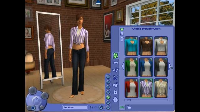 Let's Play | The Sims 2 Apartment Life Part 1 - Creating My Sim (Eve Wilson) смотреть онлайн