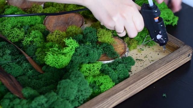 Картина из мха | Эко декор смотреть онлайн
