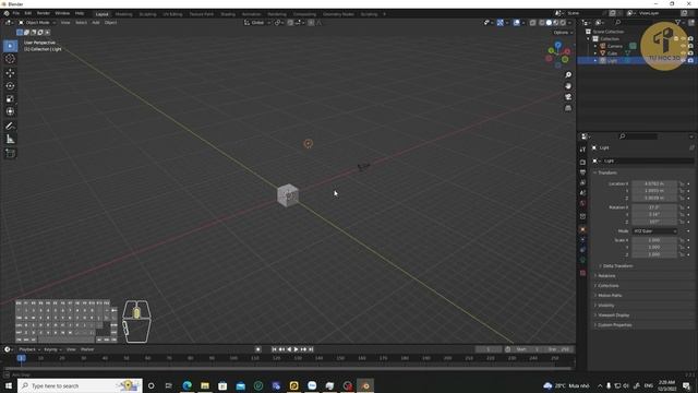 Tự Học 3D Online - Giới thiệu giao diện Blender - Hướng dẫn Blender căn bản смотреть онлайн
