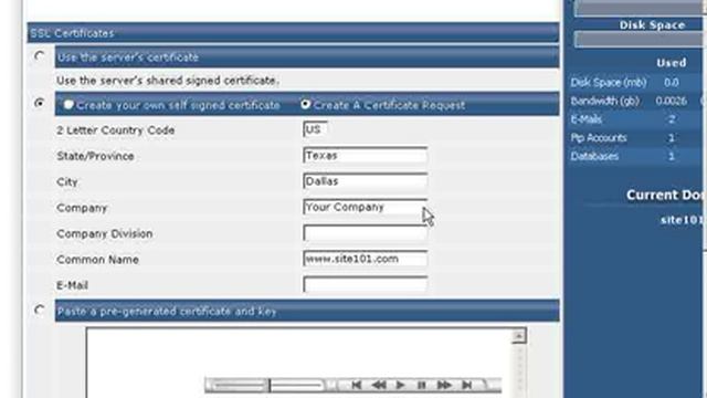 Installing an SSL certificate in Direct Admin смотреть онлайн
