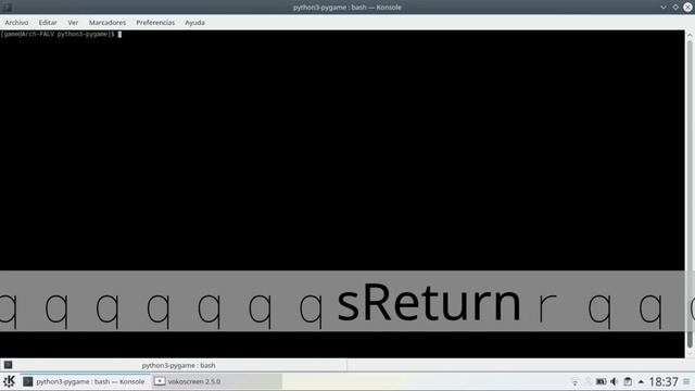 Instalacion de pygame en Arch Linux смотреть онлайн