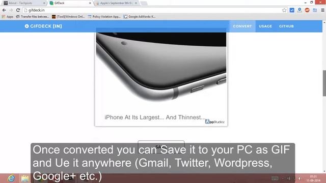 How to Create PPT (Powerpoint) Slides to Animated GIF смотреть онлайн