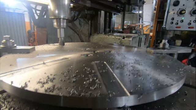 Механическая обработка фланца смотреть онлайн