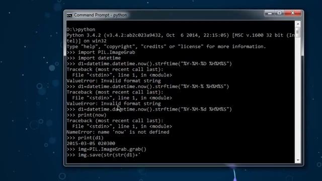 Capture Image Screenshots with Python смотреть онлайн