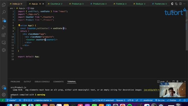 Prop drilling in React JS | Learn React | React JS Tutorial for Beginners | Tutort Academy смотреть онлайн