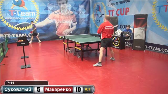 Суковатый - Макаренко . 3 марта 2016 TT Cup смотреть онлайн
