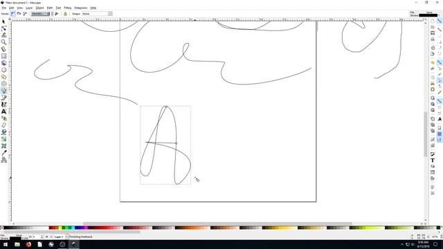 Inkscape Lesson 8 - Free Hand Drawing Tool смотреть онлайн
