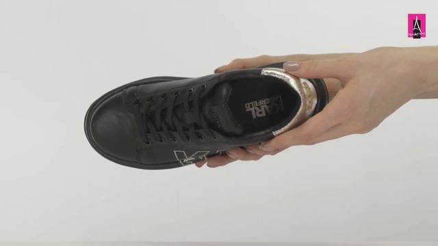 Видеообзор I Женские кеды KARL LAGERFELD KAPRI Karl Outline Logo 2653424 смотреть онлайн