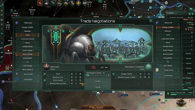 Stelleris: 2 player both scion of opposite sides: building towards a giant war of the heavens part смотреть онлайн