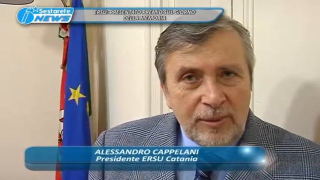 TG LA SESTA ERSU, PRESENTATO PREMIO SUL GIORNO DELLA MEMORIA 24 01 2017 смотреть онлайн