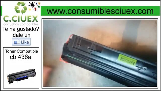 Toner hp cb436a compatible смотреть онлайн