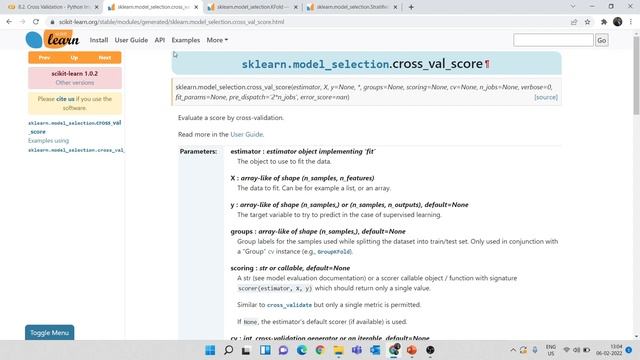8.2. Cross Validation - Python implementation | cross_val_score | Cross Validation in Sklearn смотреть онлайн