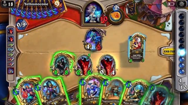 Infinite Leroy Jenkins Warlock Hearthstone Glinda world of Leroy Slash смотреть онлайн